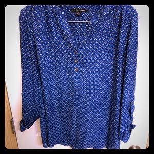 Zac & Rachel Blue XL blouse